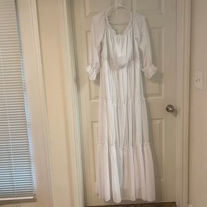 Baltic Born Off the Shoulder Maxi Dress